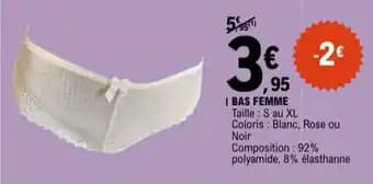Bas femme