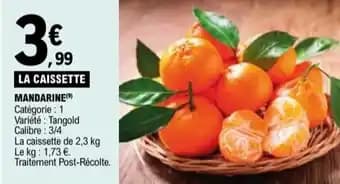 Mandarine 2.3 kg