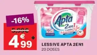 APTA Lessive 2en1