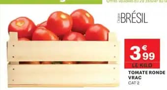 Tomate ronde vrac