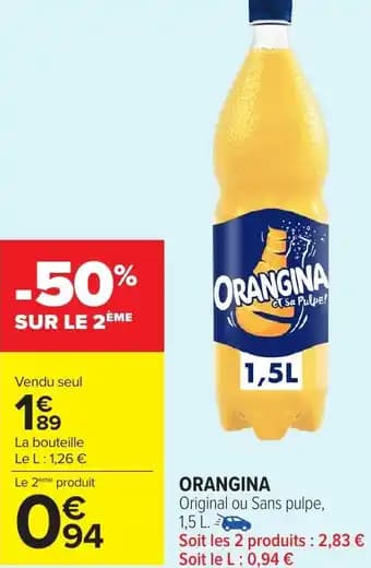 Orangina 1,5 l