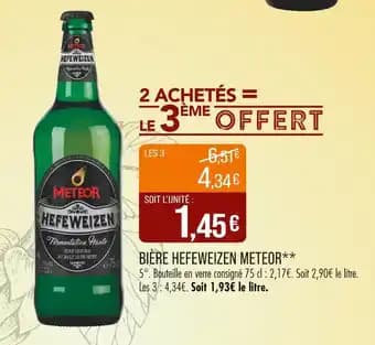 METEOR Bière hefeweizen