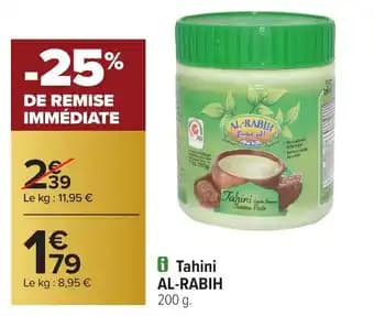 AL-RABIH Tahini 200 g 