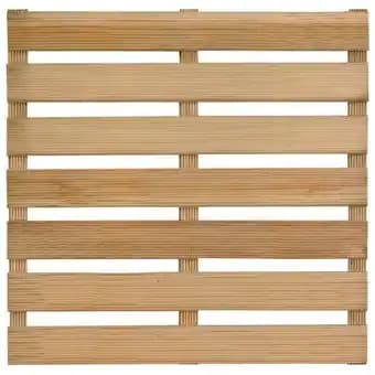 Dalle rainurée 50 cm