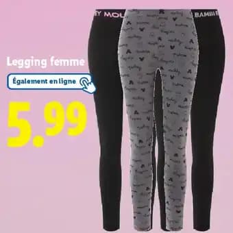 Legging femme