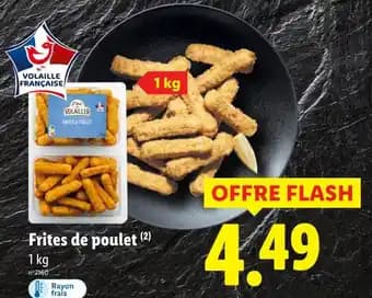 Frites de poulet 1 kg 