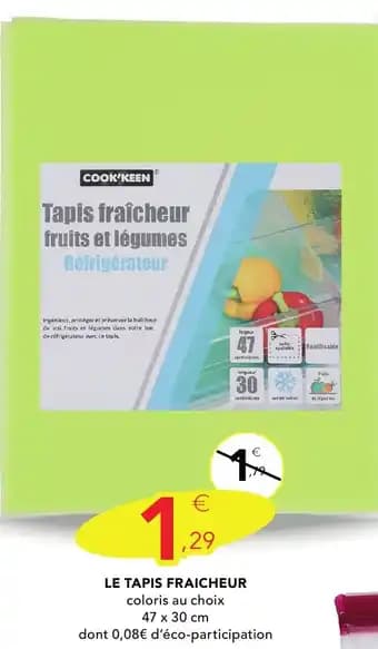 Le tapis fraicheur