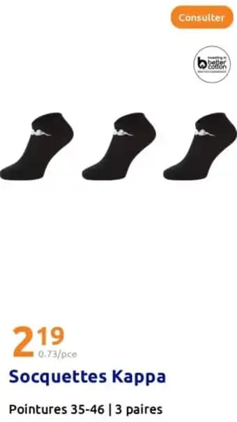 Socquettes Kappa