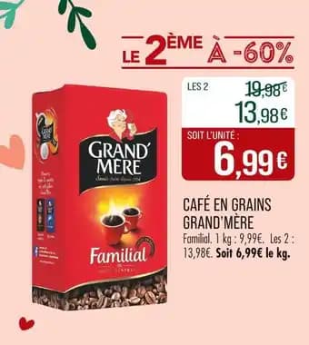 Grand'Mère Café en grains