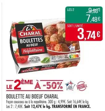 CHARAL Boulette au boeuf