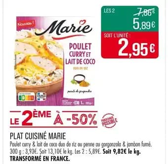 Marie Plat cuisiné