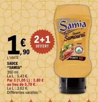 "SAMIA" Sauce 350 ml 