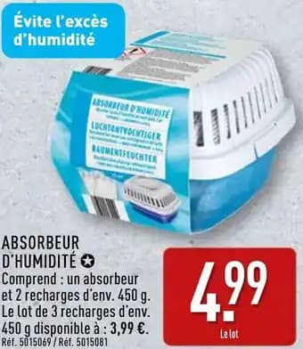 Absorbeur d'humidité