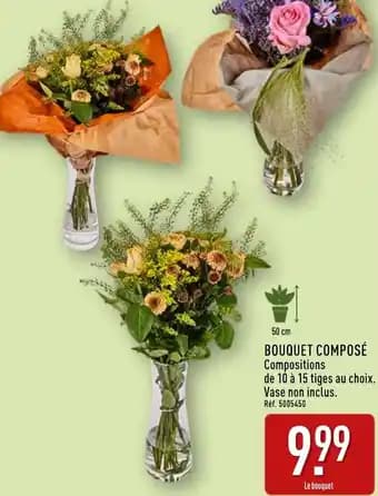 Bouquet composé 50 cm