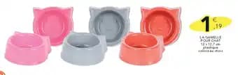 La gamelle pour chat