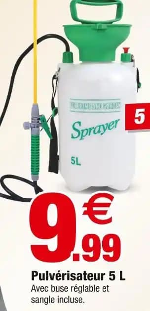 Pulvérisateur 5 L