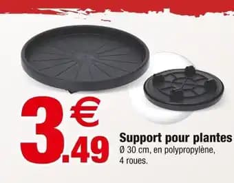 Support pour plantes