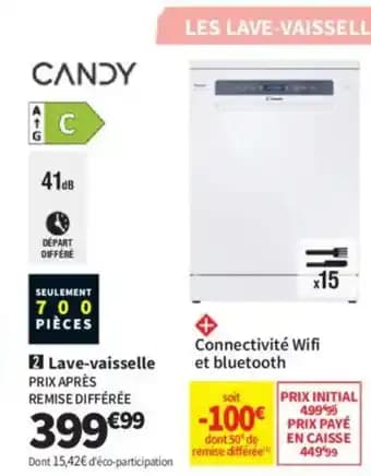 CANDY Lave-vaisselle