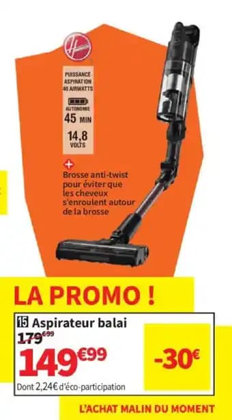 Aspirateur balai