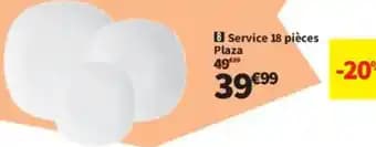 Service 18 pièces
