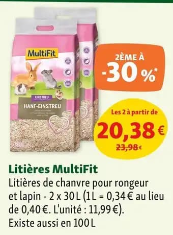 MULTIFIT Litières