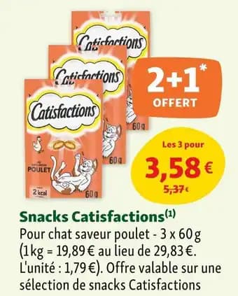CATISFACTIONS Snacks