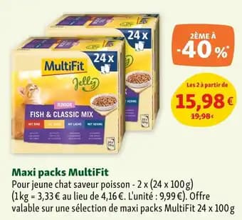 MULTIFIT Maxi packs