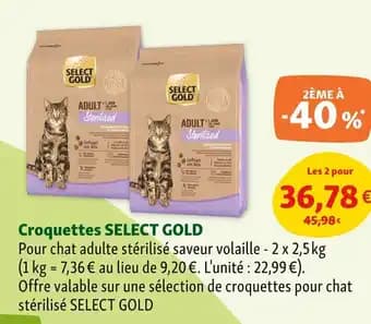 SELECT GOLD Croquettes