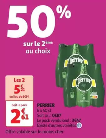 Perrier 50 cl 