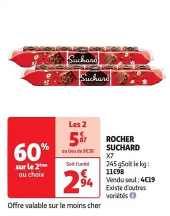 Rocher suchard 245 g