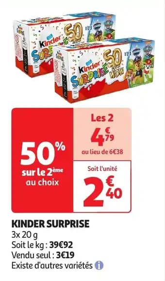 Kinder surprise 20 g