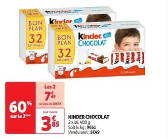 Kinder chocolat 400 g