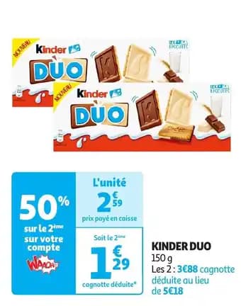 Kinder duo 150 g