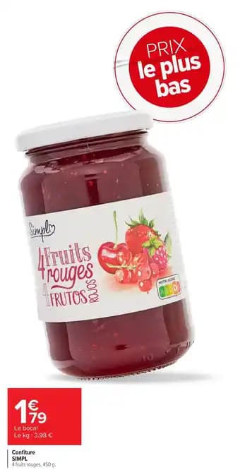 SIMPL Confiture 450 g