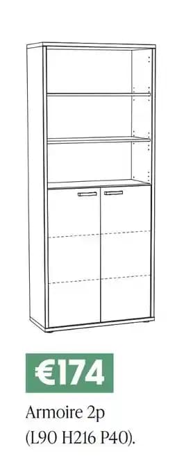 Armoire 2p