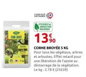 Corne broyée 5 kg