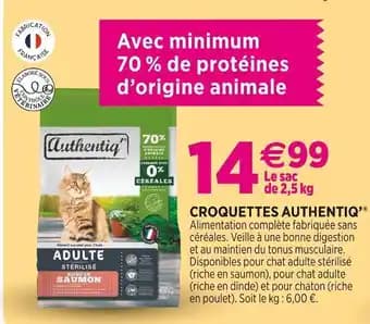 AUTHENTIQ' Croquettes