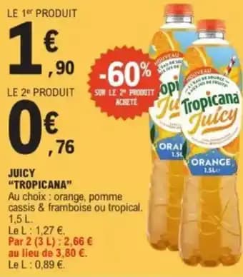 "TROPICANA" Juicy 1,5 l