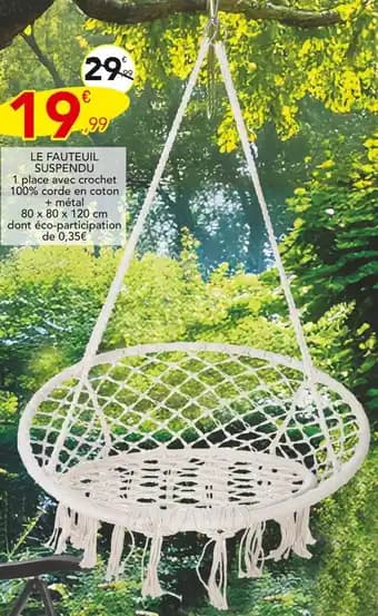 LE FAUTEUIL SUSPENDU