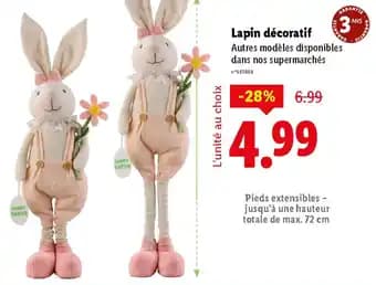 Lapin décoratif