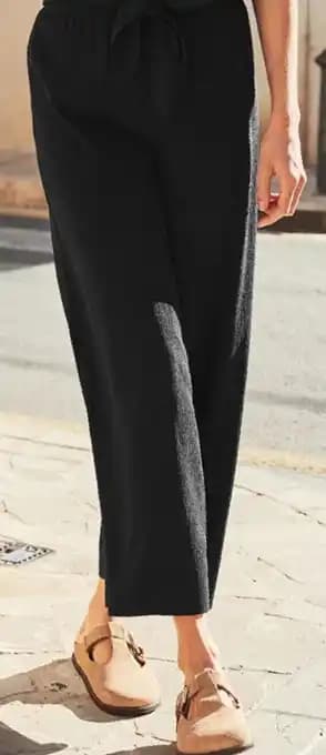 Pantalon large femme