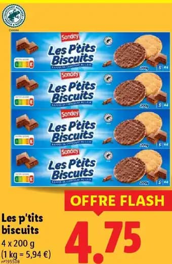 Les p'tits biscuits 200 g 