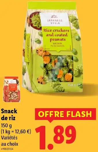 Snack de riz 150 g