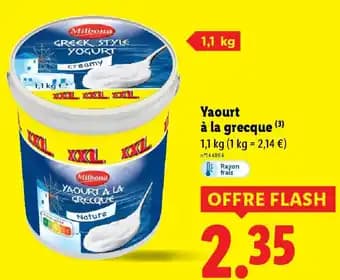 Yaourt à la grecque 1.1 kg