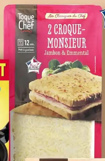 2 croque monsieur 350 g