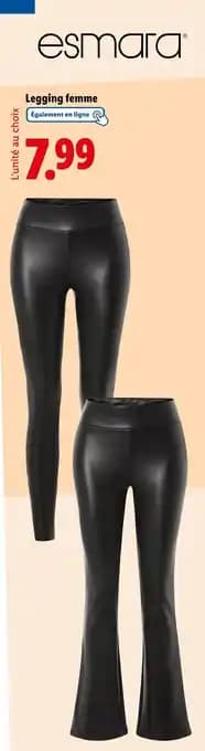 ESMARA Legging femme