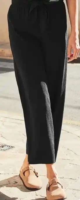 Pantalon large femme