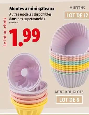 Moules à mini gâteaux