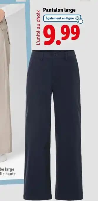 ESMARA Pantalon large