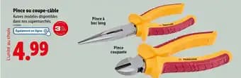 Pince ou coupe-câble